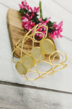 Load image into Gallery viewer, Ciana Natural Rough Tumble Stones Hand Cuff freeshipping - CASA ROZEN
