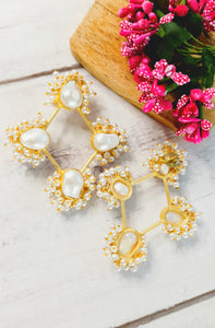 Fable Baroque Pearl Earrings freeshipping - CASA ROZEN