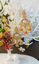 Load image into Gallery viewer, Tokaan Red Triya Tokri Earrings freeshipping - CASA ROZEN
